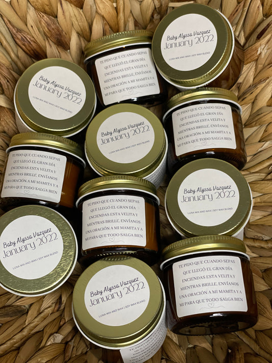 Mini personalized event favors